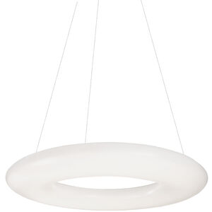 Cumulus LED 24 inch White Pendant Ceiling Light