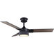 Cale 42 inch Black Ceiling Fan