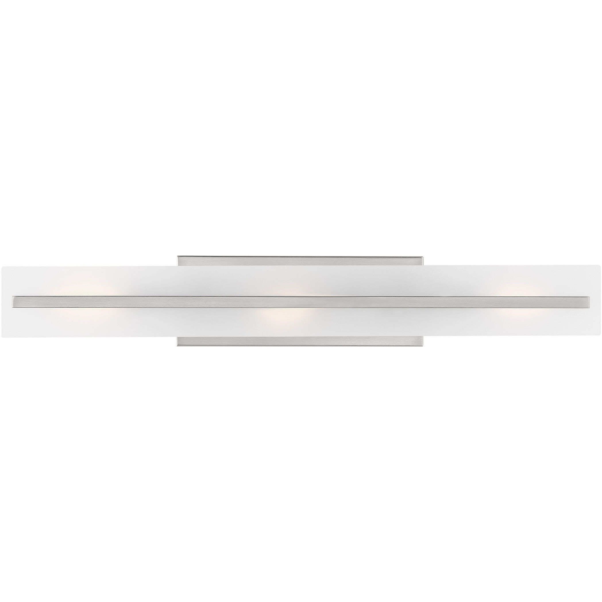 Dex Bath Vanity Wall Light in Brushed Nickel