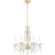 Sterling 6 Light 21 inch Aurelia Chandelier Ceiling Light in Radiance