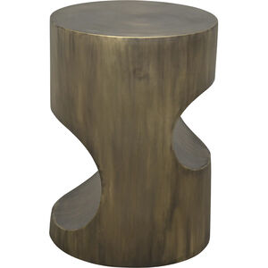 Margo 20 X 14 inch Aged Brass Side Table