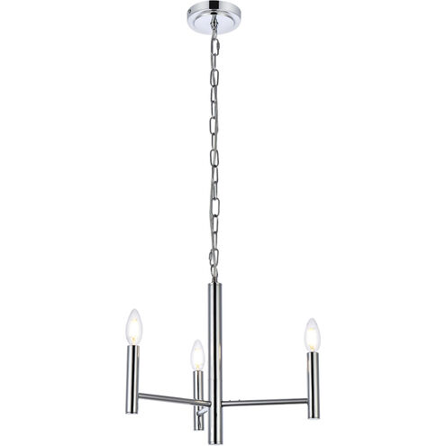 Carmella 3 Light 17 inch Chrome Pendant Ceiling Light