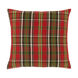 Allison 18 X 18 inch Cherry/Dark Brown/Grass Green/Ivory/Bright Yellow Pillow Cover