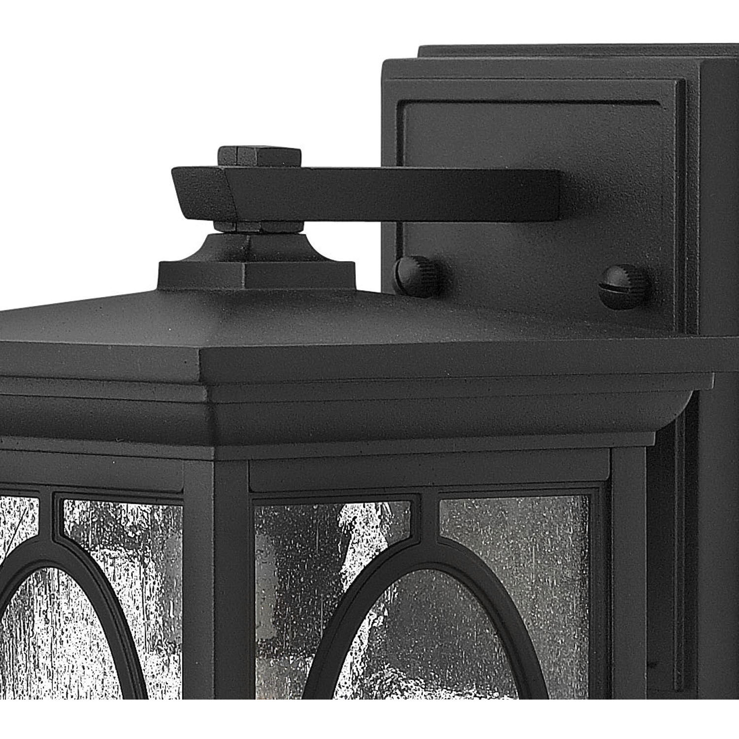 Randolph LED 15 inch Black Outdoor Wall Mount Lantern, Medium