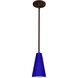 Cierro 1 Light Bronze Stem Pendant Ceiling Light