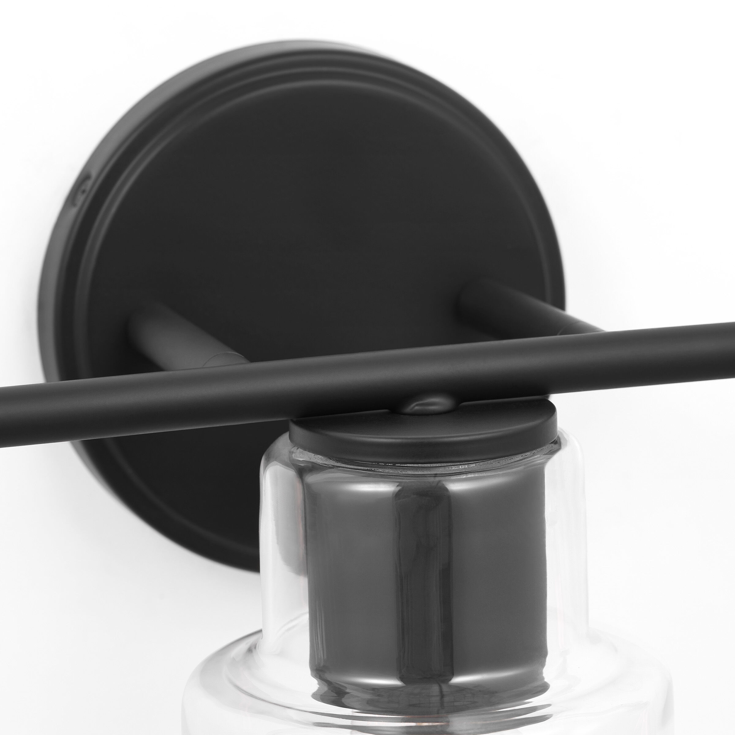 Drew & Jonathan Sayward 3 Light 24 inch Midnight Black Wall Bath Fixture Wall Light