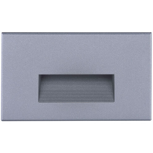 Brentwood 120V 5.00 watt Gray Outdoor Step Light