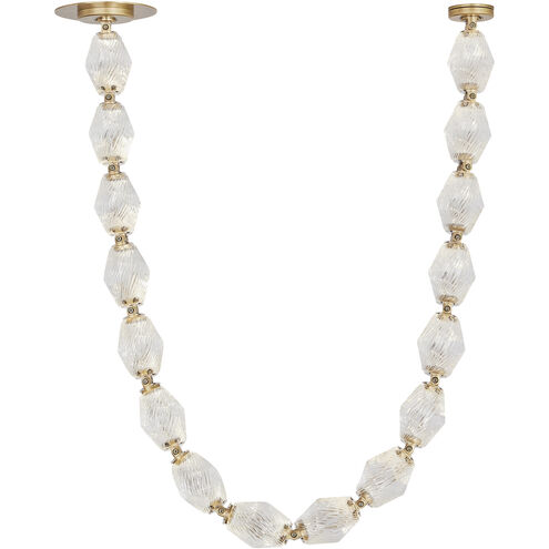 Sean Lavin Collier LED Natural Brass Pendant Ceiling Light, Integrated LED