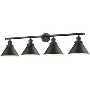Briarcliff 4 Light 42 inch Oiled Rubbed Bronze Vanity Light Wall Light
