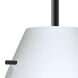 Pera 9 LED Black Cord Pendant Ceiling Light