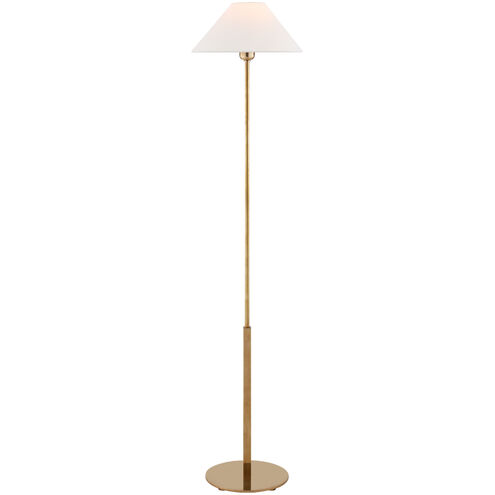 J. Randall Powers Hackney 52.25 inch 2.00 watt Hand-Rubbed Antique Brass Cordless Floor Lamp Portable Light