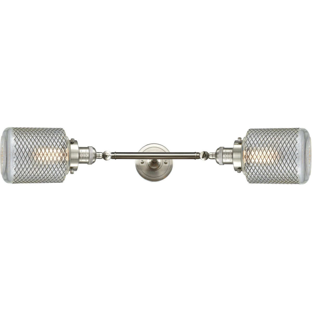 Franklin Restoration Stanton 2 Light 16 inch Brushed Satin Nickel Bath Vanity Light Wall Light, Franklin Restoration