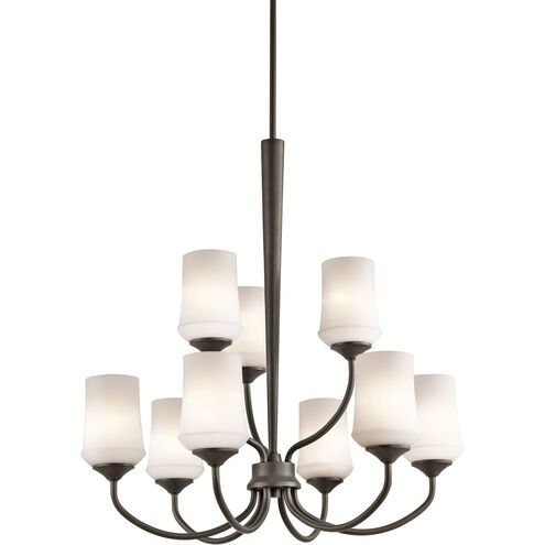 Aubrey 9 Light 29 inch Olde Bronze Chandelier 2 Tier Ceiling Light in Incandescent, 2 Tier