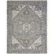 Pongola 122 X 94 inch Natural and Teal Indoor Rug, 7'10" x 10’2" ft