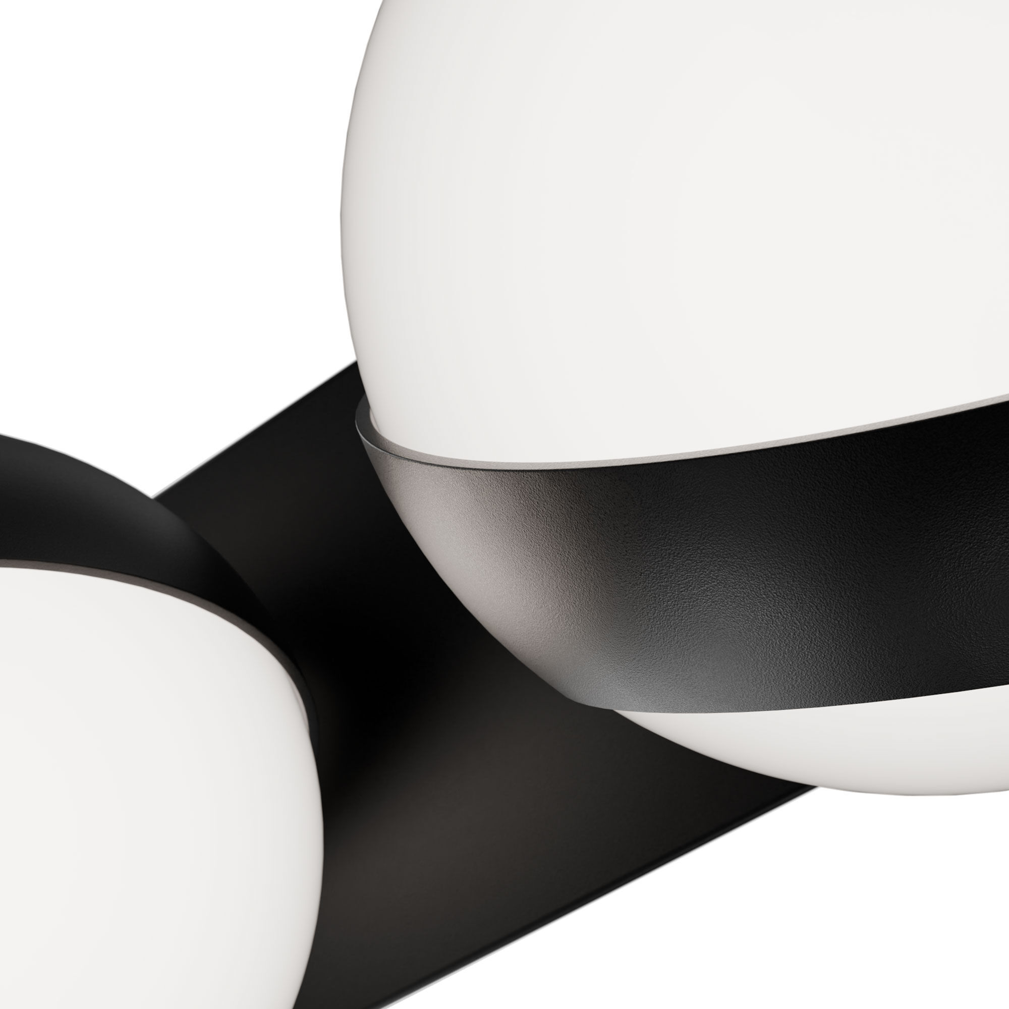 Tripoli LED 7 inch Black Bath Vanity & Wall Light in 3000K, dweLED