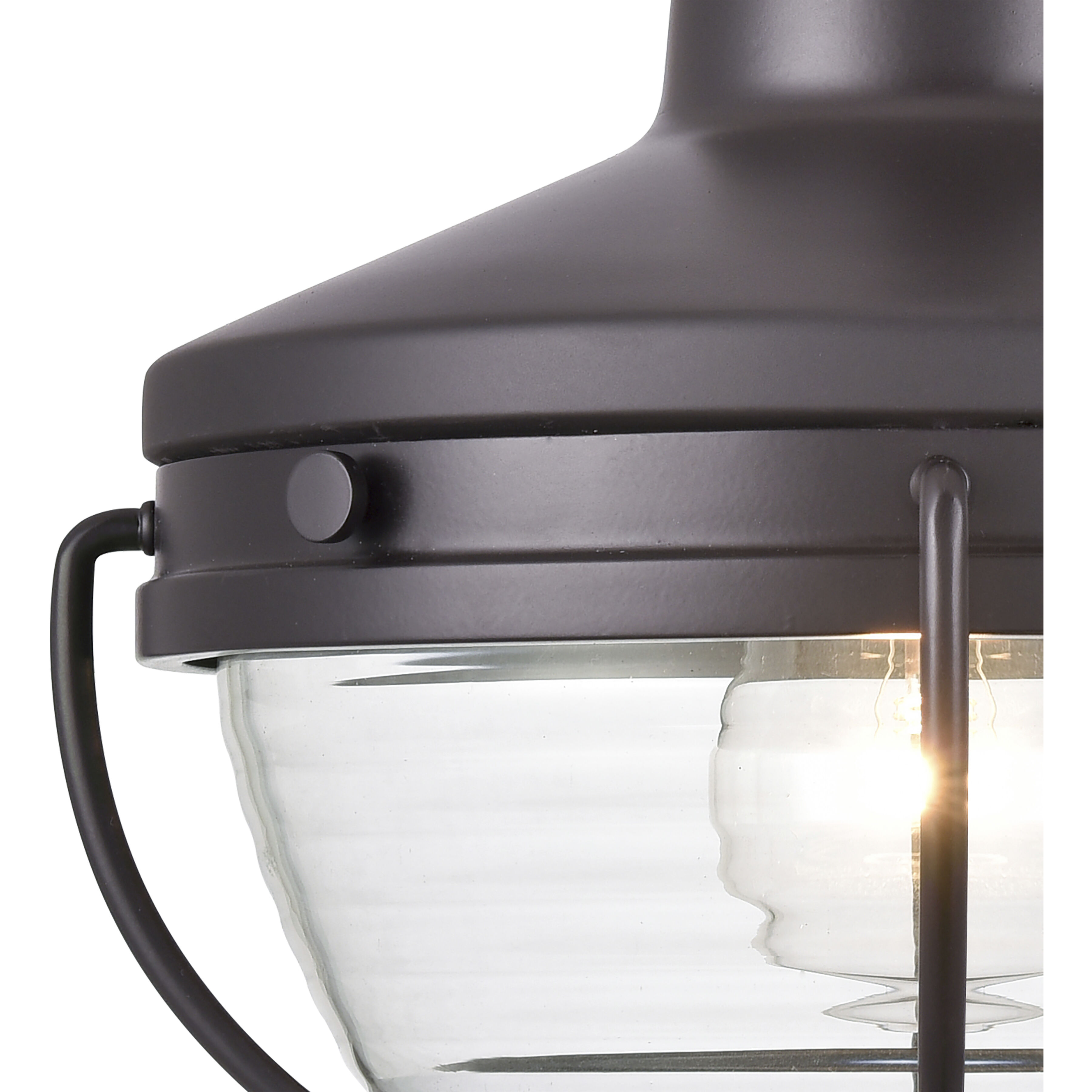 Eastport 1 Light 12 inch Oil Rubbed Bronze Outdoor Post Light