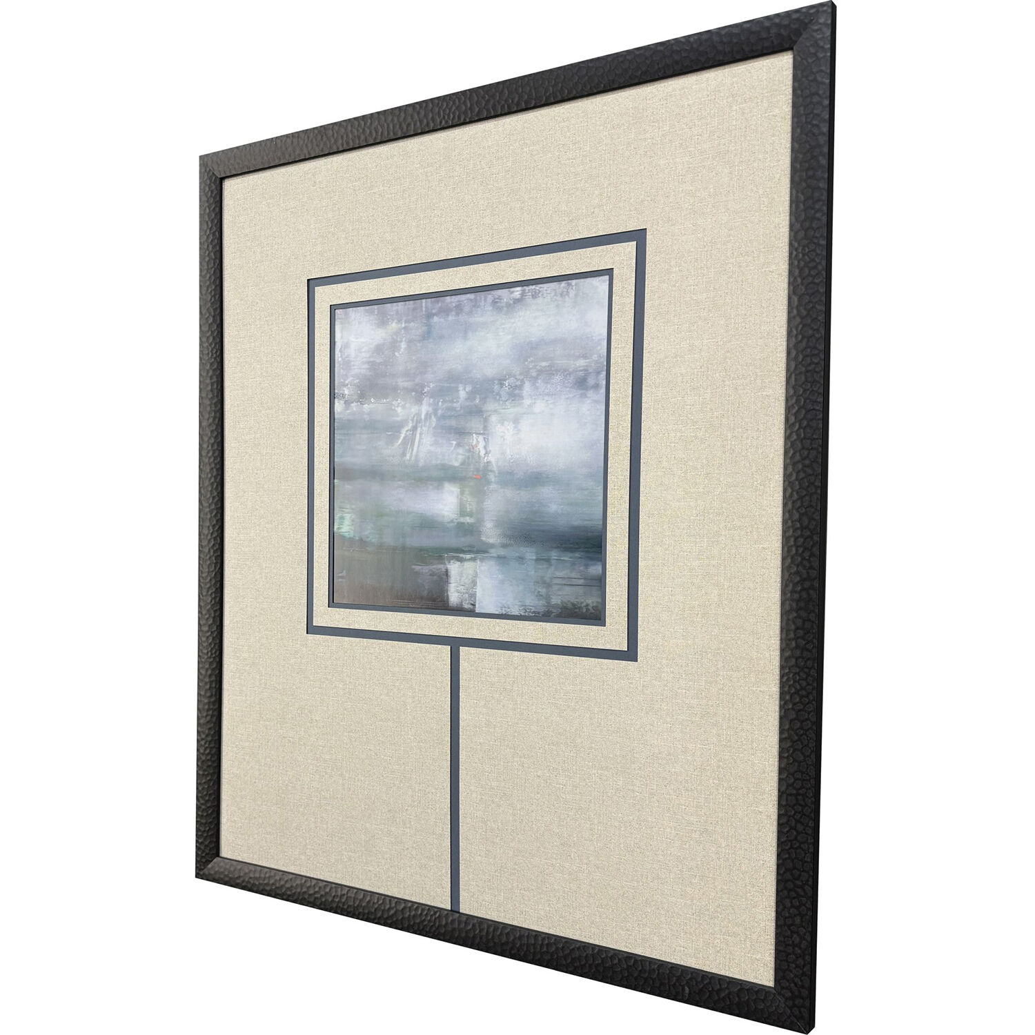 Sanctuary Bay Blue and Green Framed Art