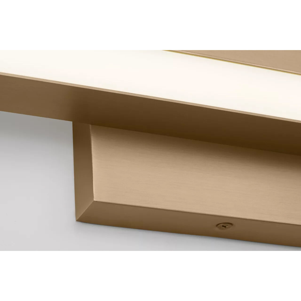 Marque LED 24 inch Satin Brass Vanity Light Wall Light