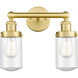 Dover 2 Light 15.50 inch Bathroom Vanity Light