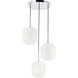 Syracuse 3 Light 17.5 inch Chrome Pendant Ceiling Light