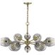 Pendleton 6 Light 32 inch Antique Brass Chandelier Ceiling Light