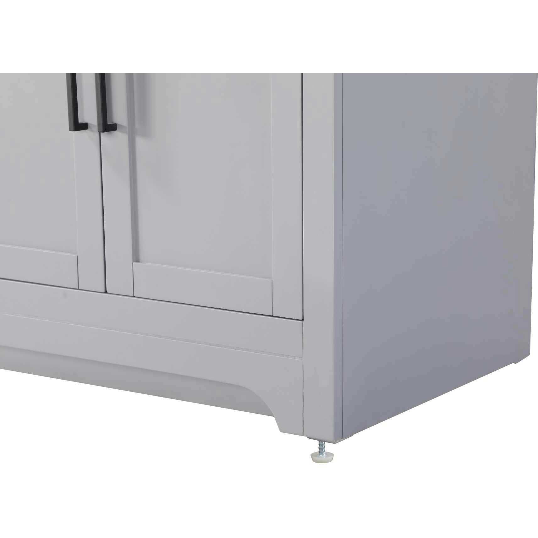 Remington 72 X 35 inch Grey Bathroom Vanity Cabinet
