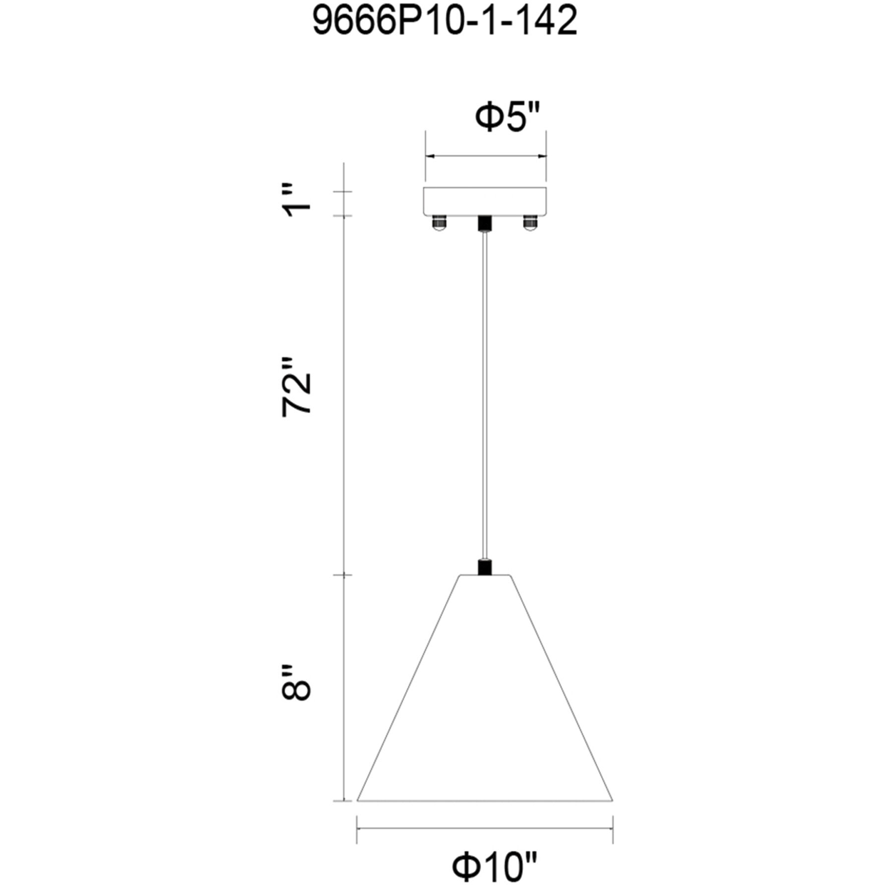 Keila 1 Light 10 inch Matte White and Gold Down Pendant Ceiling Light
