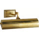 Alexa Hampton Dean2 40 watt 13.5 inch Natural Brass Picture Light Wall Light