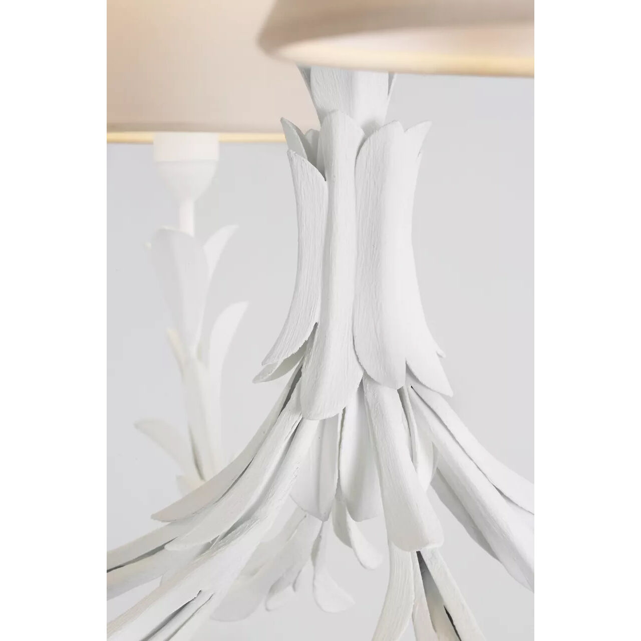 Chapman & Myers Provenz LED 32 inch Plaster White Chandelier Ceiling Light