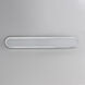 Latitude LED 36 inch Polished Chrome Bath Vanity Light Wall Light