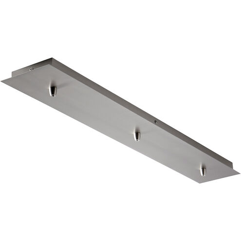 Canopy Kit Satin Nickel Linear Pendant Canopy, 3 Light