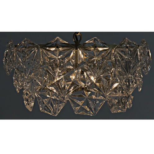 Neive 4 Light 18.5 inch Antique Brass Chandelier Ceiling Light, Small