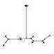 Fairfax Ave. 8 Light 34 inch Dark Bronze Chandelier Ceiling Light