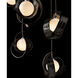 Riza 9 Light 21.1 inch Ink Pendant Ceiling Light