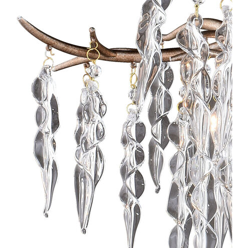 Rainier 5 Light 32 inch Silver Mist Chandelier Ceiling Light