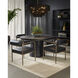 Celica Black Outdoor Dining Table