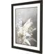 Light Leaves Gray and Beige and Brown and Neutral Framed Art