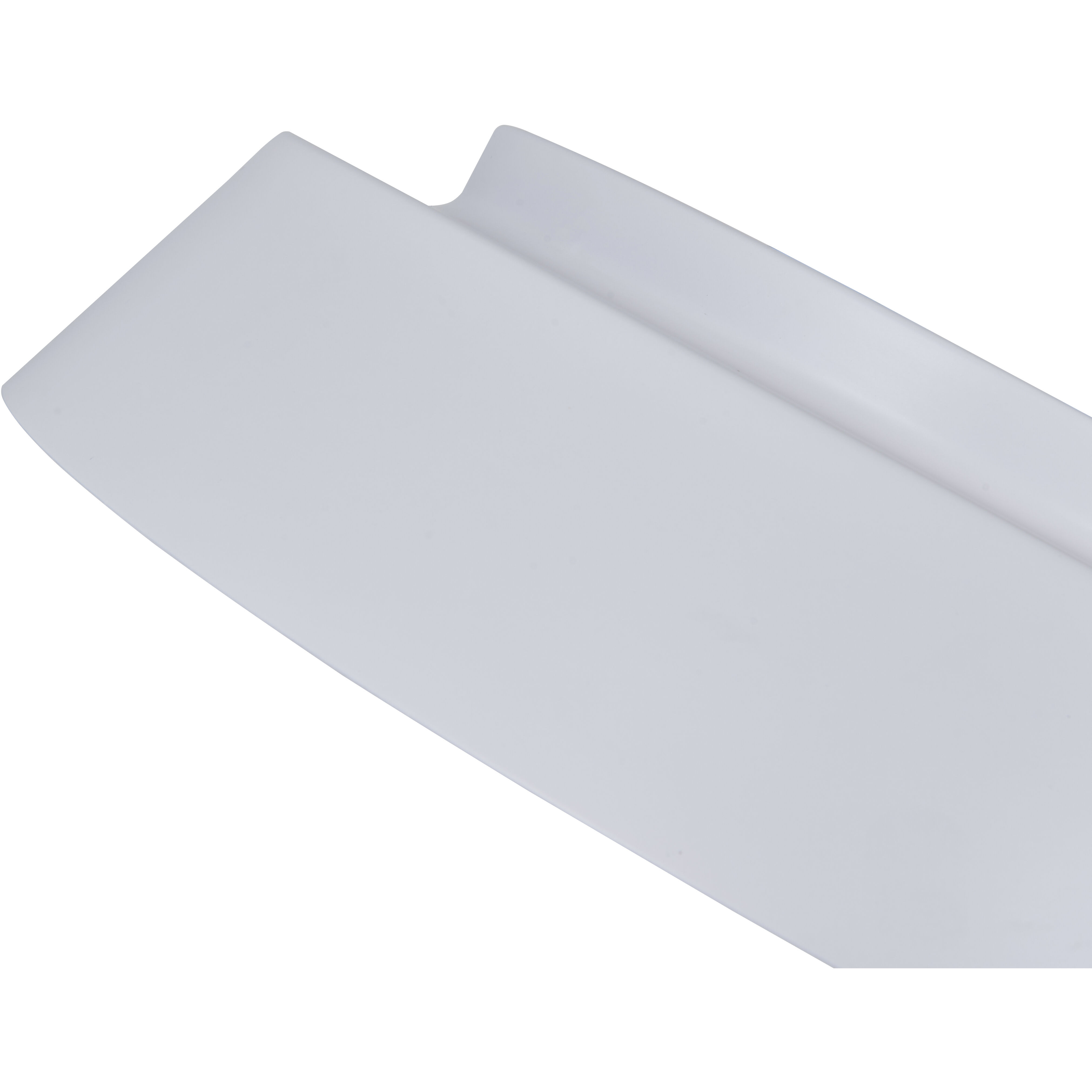 Flare LED 15 inch Matte White with Gold Inner Flush Mount Ceiling Light