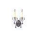 Liebestraum 2 Light 11 inch Mahogany Bronze Sconce Wall Light