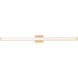 Spec Vanity LED 48 inch Gold Bath Vanity Wall Light