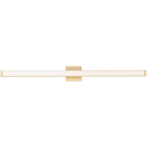 Spec Vanity LED 48 inch Gold Bath Vanity Wall Light