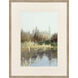 September Skies I Green and Blue and Brown Framed Art