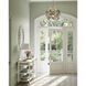 Lunaria 1 Light 21.5 inch Contemporary Silver Leaf/Contemporary Silver Orb Chandelier Ceiling Light