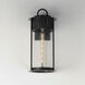 Windsor 1 Light 17.5 inch Black Patina Outdoor Wall Mount