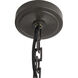 Shani 3 Light 13.5 inch Aged Iron Outdoor Pendant