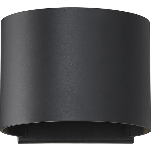 Lightgate LED 5 inch Black Outdoor Wall Sconce