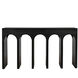Bridge 59 X 14 inch Hand Rubbed Black Console