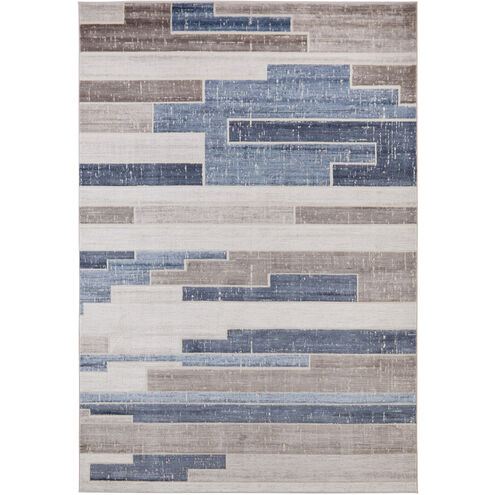 Betsi 114 X 79 inch Blue Rug in 6 x 9