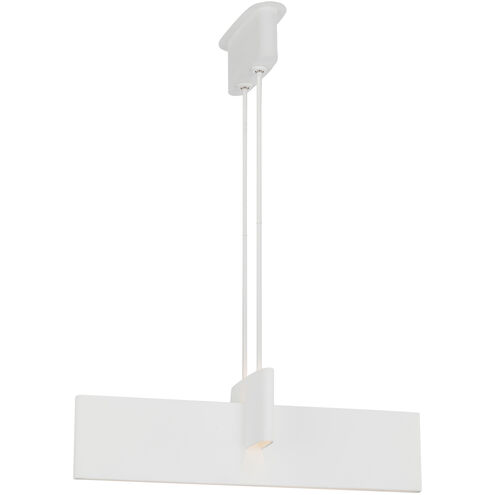 Kelly Wearstler Lotura LED 36 inch Museum White Intersecting Linear Pendant Ceiling Light