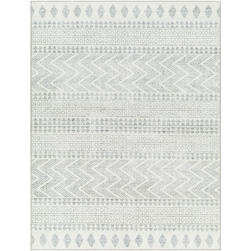 Hera 108 X 79 inch Light Grey Rug, Rectangle